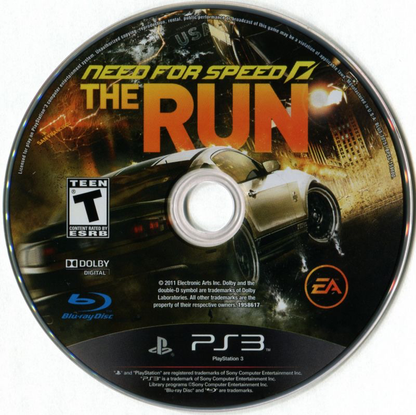Need for Speed: The Run - PS3