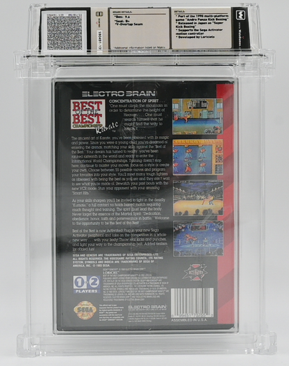 Best of the Best: Championship Karate SEGA GENESIS 9.6 B+ - NEBRASKA COLLECTION