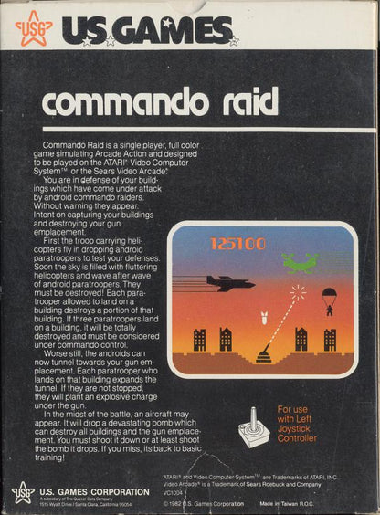 Commando Raid - Atari 2600