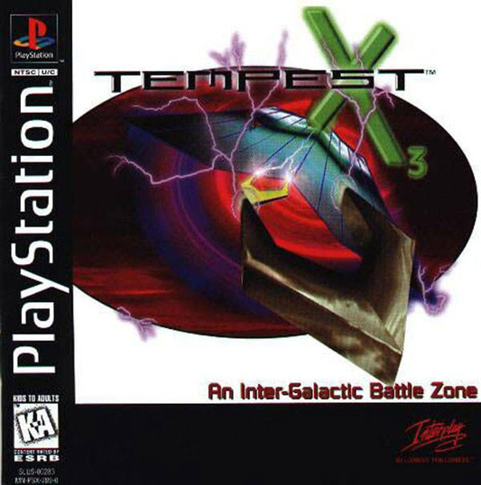 Tempest X3: An Inter-Galactic Battle Zone - PS1