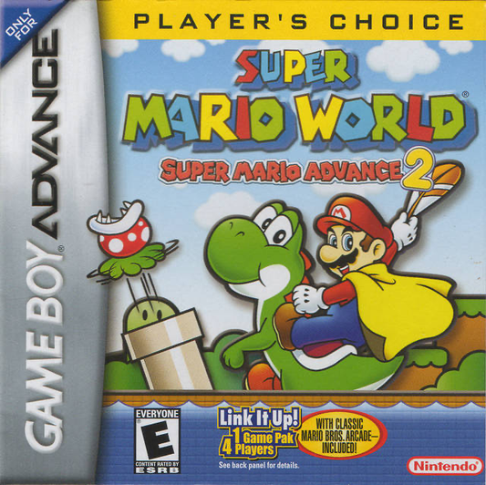 Super Mario World: Super Mario Advance 2 - Player's Choice - GBA