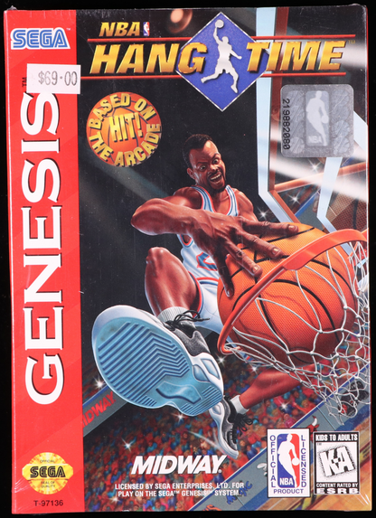 NBA Hang Time SEGA GENESIS 9.2 A - NEBRASKA COLLECTION