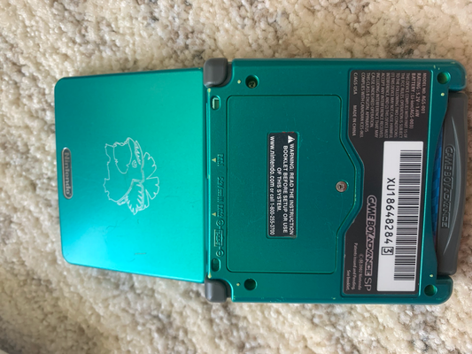 Console System Gameboy Advance SP | Pokemon Leaf Green Venusaur Edition AGS-001 - GBA