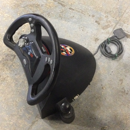 Team MadCatz Dual Force Race Wheel - PS2
