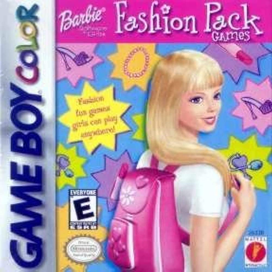 Barbie Fashion Pack Games - GBC