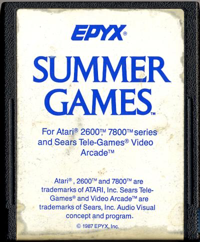 Summer Games - Atari 2600