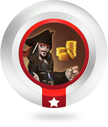 Round Power Disc | Pieces of Eight - Disney Infinity 1.0
