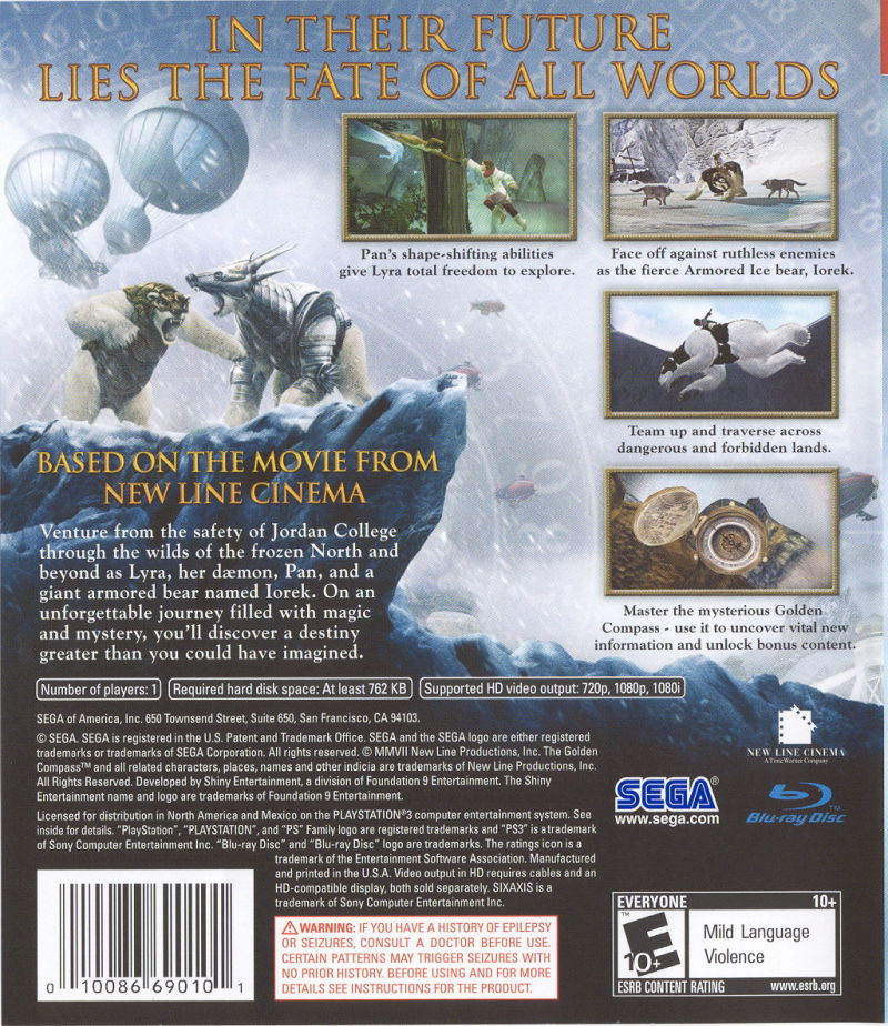 Golden Compass, The - PS3