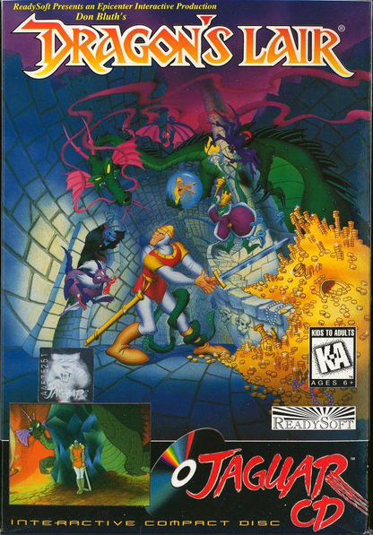 CD Dragon's Lair - Atari Jaguar