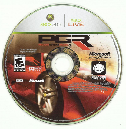 PGR: Project Gotham Racing 3 - Xbox 360