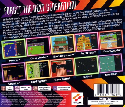 Konami Arcade Classics - PS1