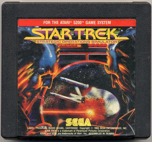 Star Trek: Strategic Operations Simulator - Atari 5200