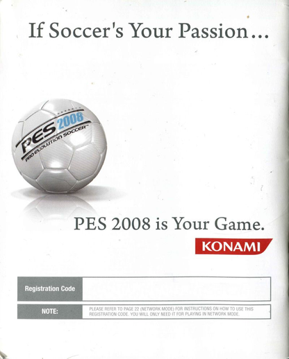 PES: Pro Evolution Soccer 2008 - PS3