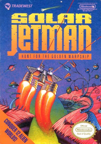 Solar Jetman Hunt for the Golden Warpship - NES