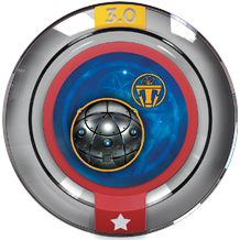Round Power Disc | Tomorrowland Time Bomb - Disney Infinity 3.0