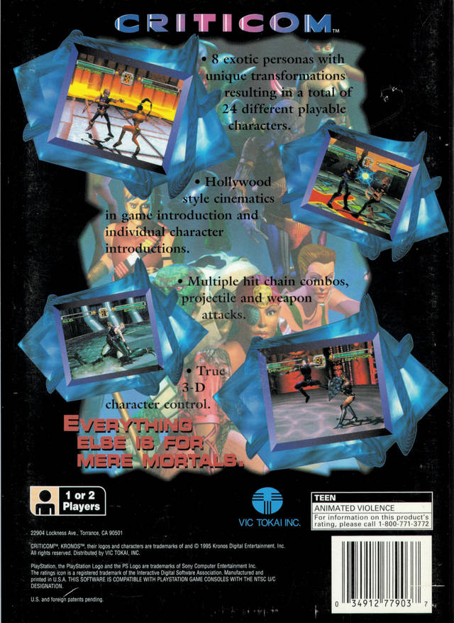 Criticom (Longbox) - PS1