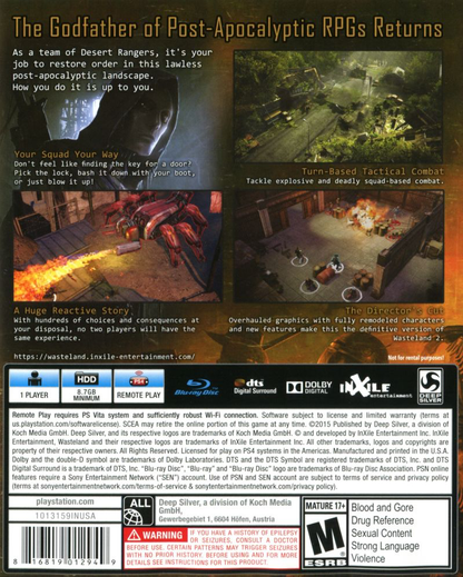 Wasteland 2 - Director's Cut - PS4