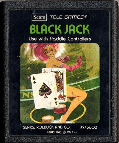 Blackjack (Picture Tele-Games) - Atari 2600