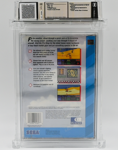 Racing Aces SEGA CD 8.5 B+ - NEBRASKA COLLECTION