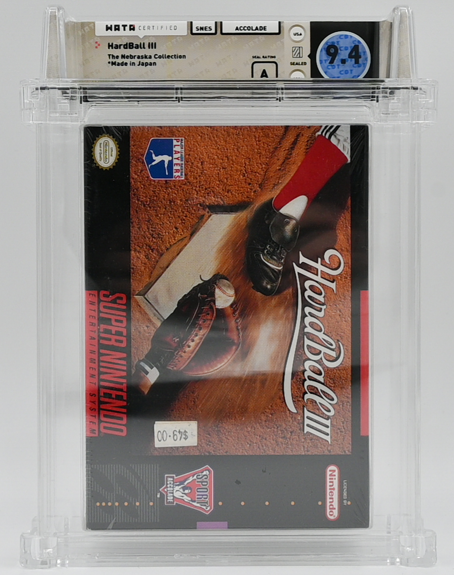 Hardball III SNES 9.4 A - NEBRASKA COLLECTION