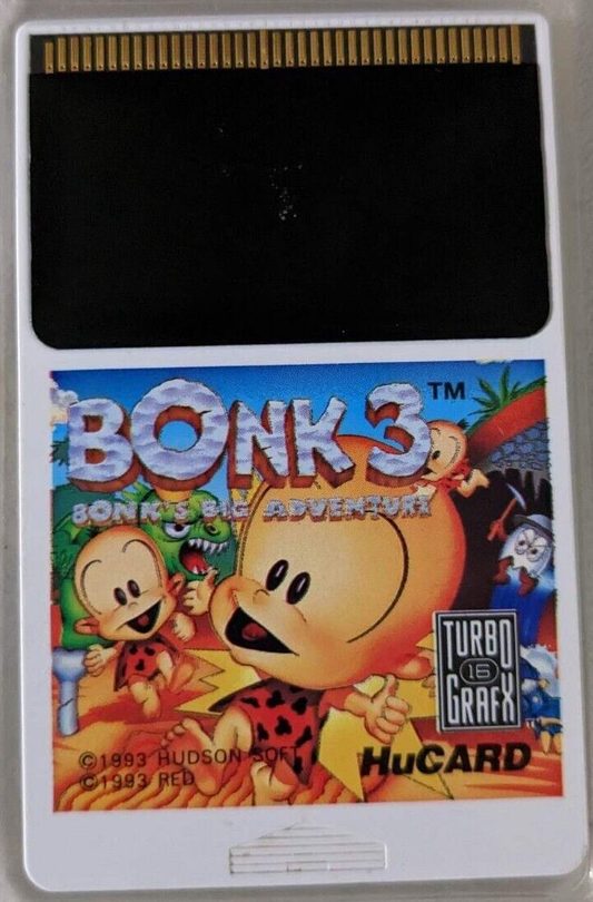 Bonk 3 Bonk's Big Adventure - NEC Turbo Grafx 16