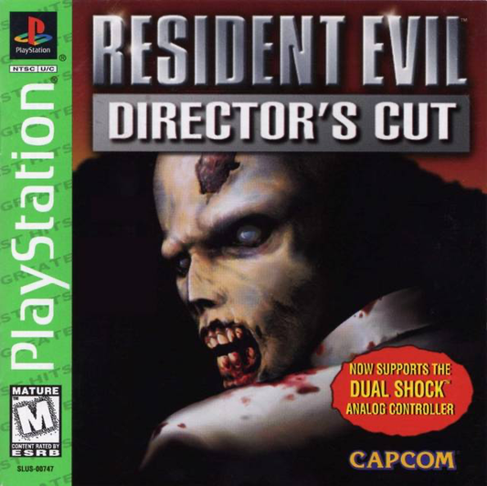 Resident Evil: Director's Cut Dual Shock - PS1
