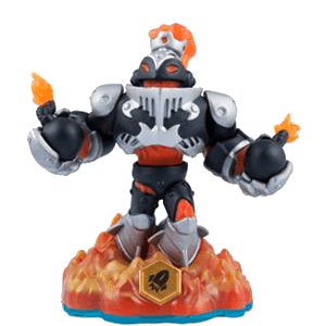 Dark Blast Zone - Skylander SWAP Force In-Game Variant Character