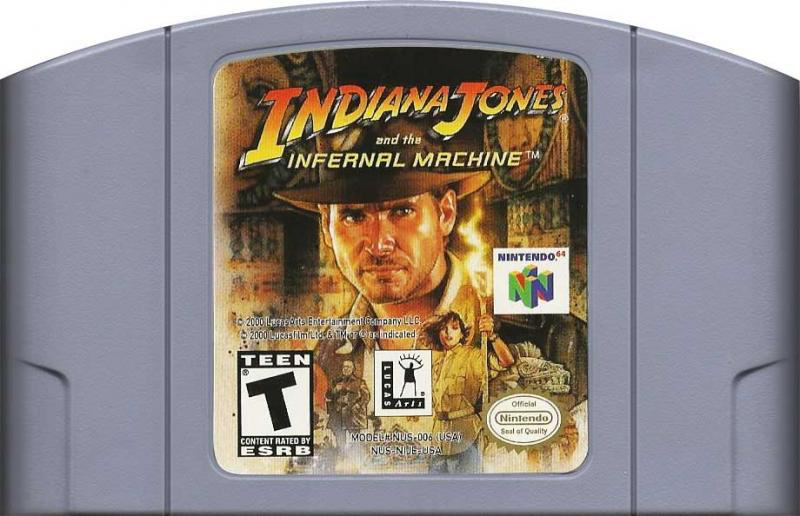 Indiana Jones Infernal Machine - N64