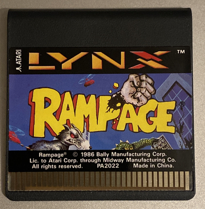 Rampage - Atari Lynx