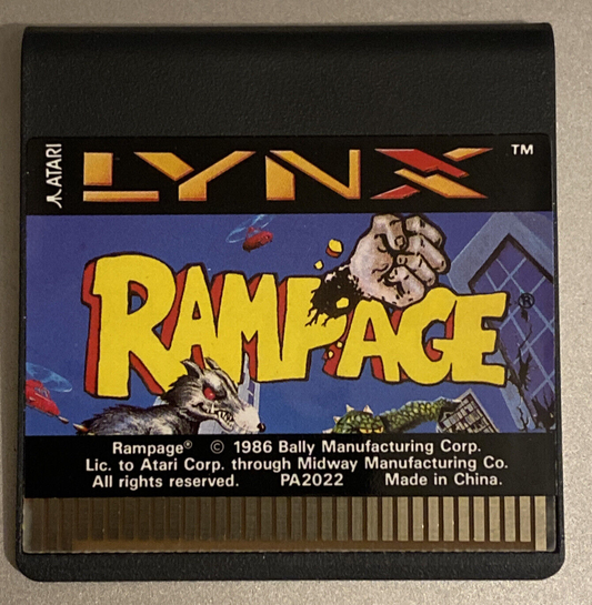 Rampage - Atari Lynx