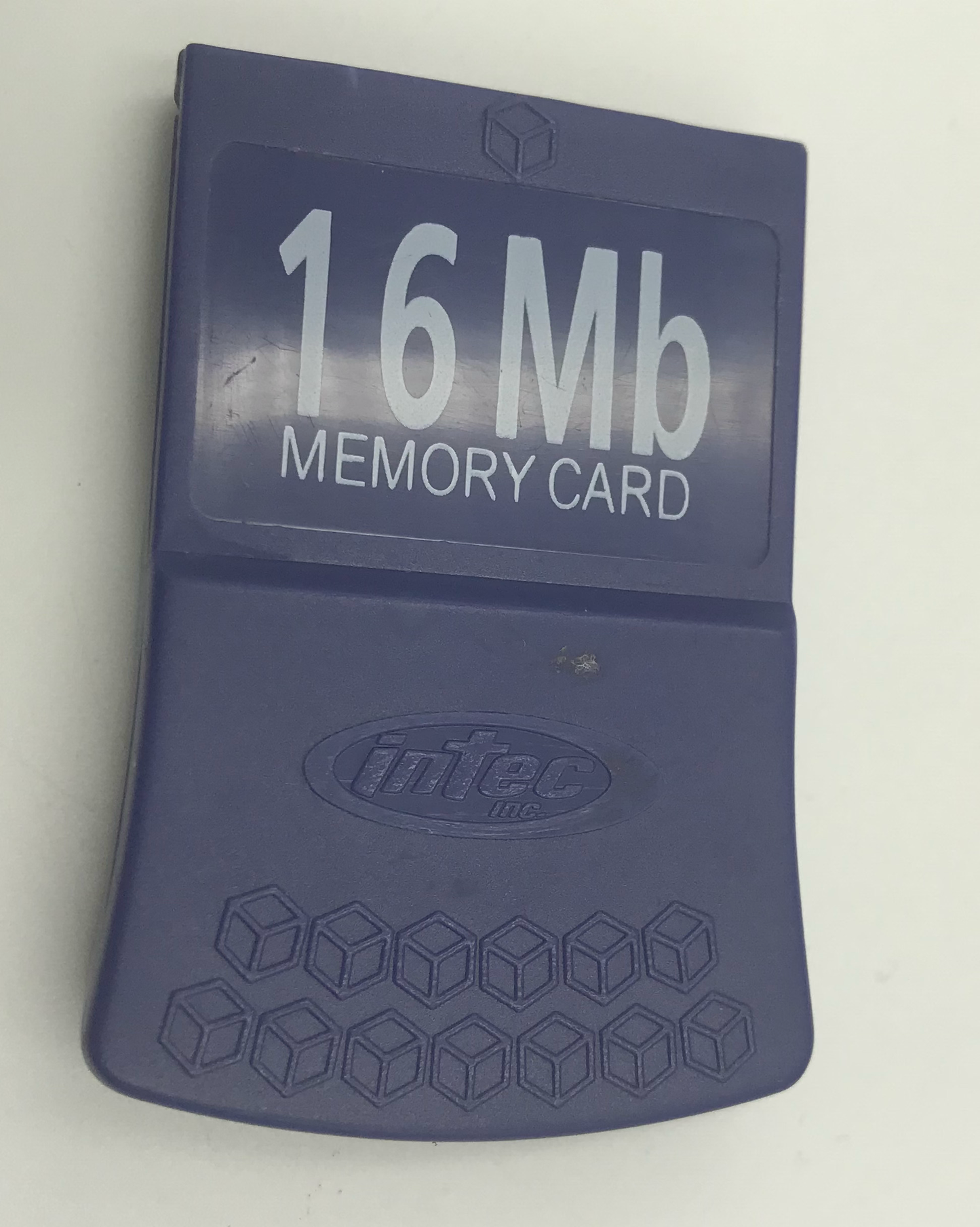 Intec 16MB  251 Block Indigo Memory Card - Gamecube