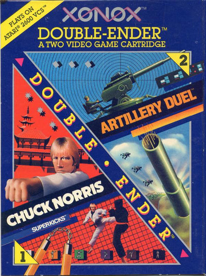 Artillery Duel / Chuck Norris Superkicks - Atari 2600