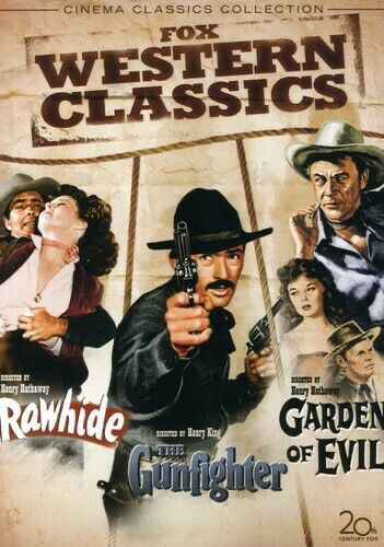 Fox Classic Westerns Collection: Garden Of Evil (1954) / Gunfighter (1950) / Rawhide - DVD