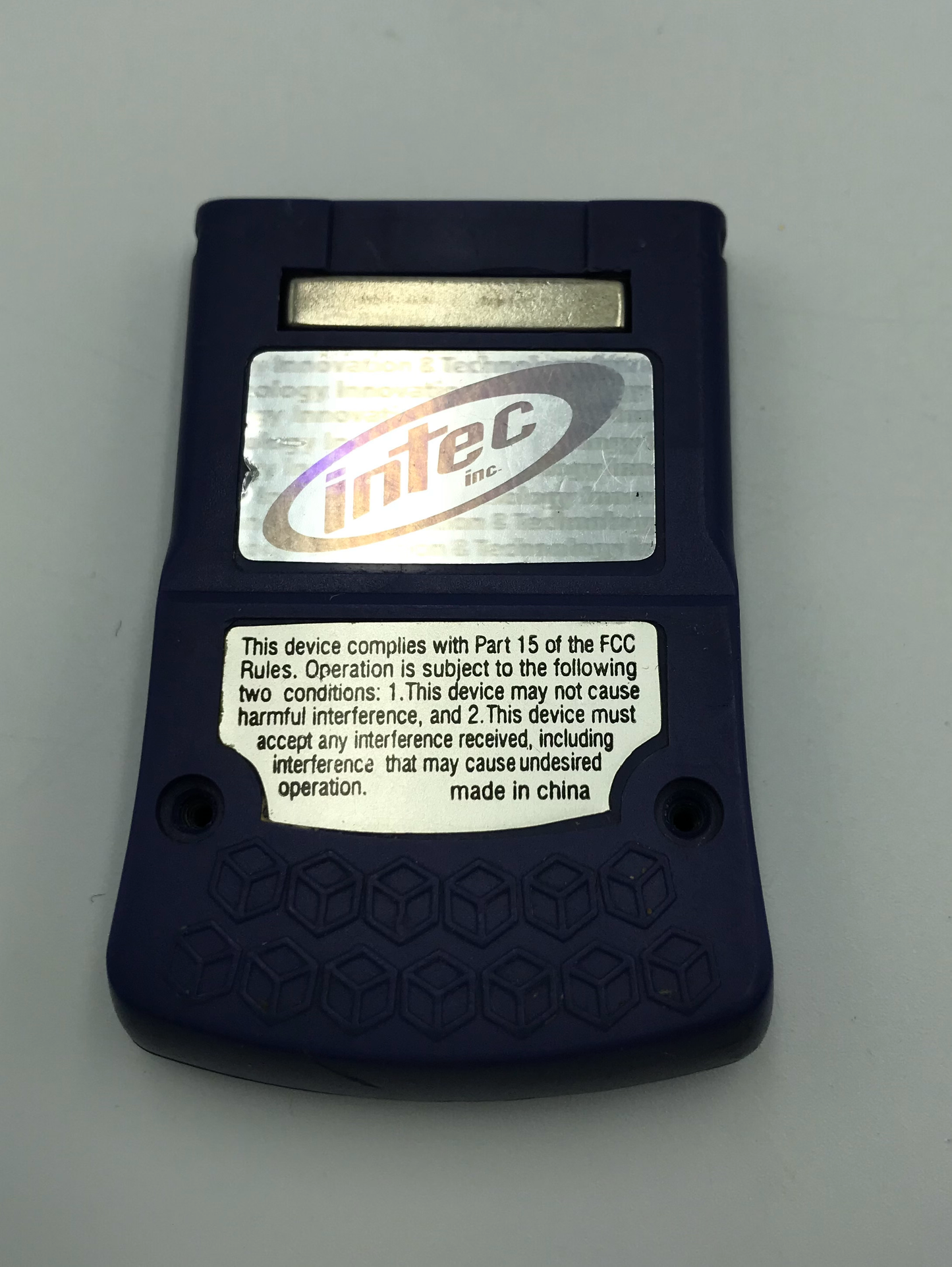 Intec 4MB 59 Block Indigo Memory Card - Gamecube