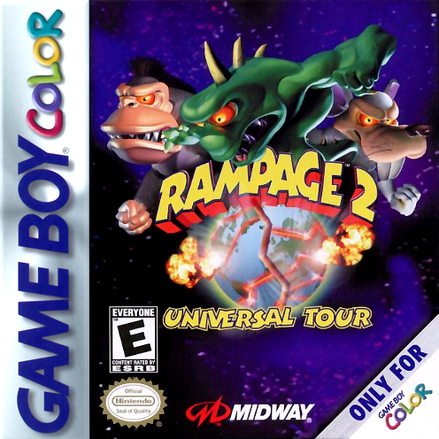 Rampage 2: Universal Tour - GBC