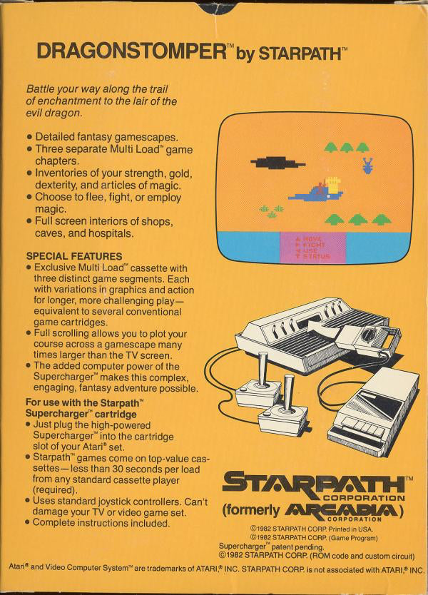 Dragonstomper - Atari 2600