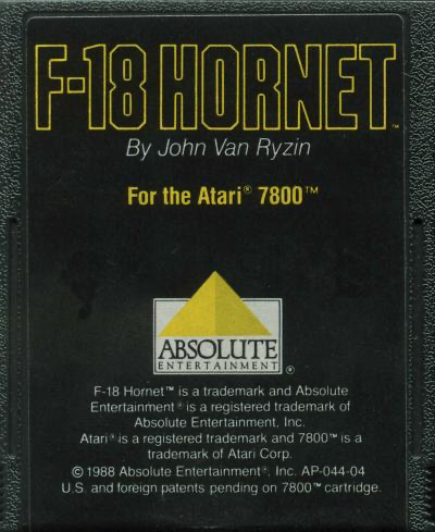 F-18 Hornet - Atari 7800
