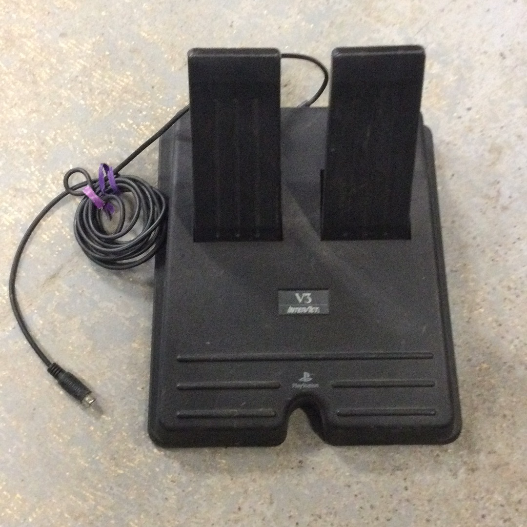InterAct V3 Playstation Race Wheel Black - PS2
