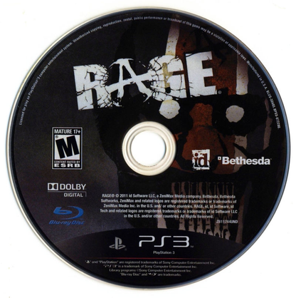 Rage - Anarchy Edition - PS3