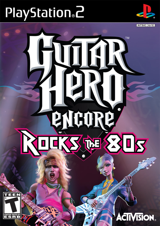 Guitar Hero Encore: Rocks the 80s - PS2