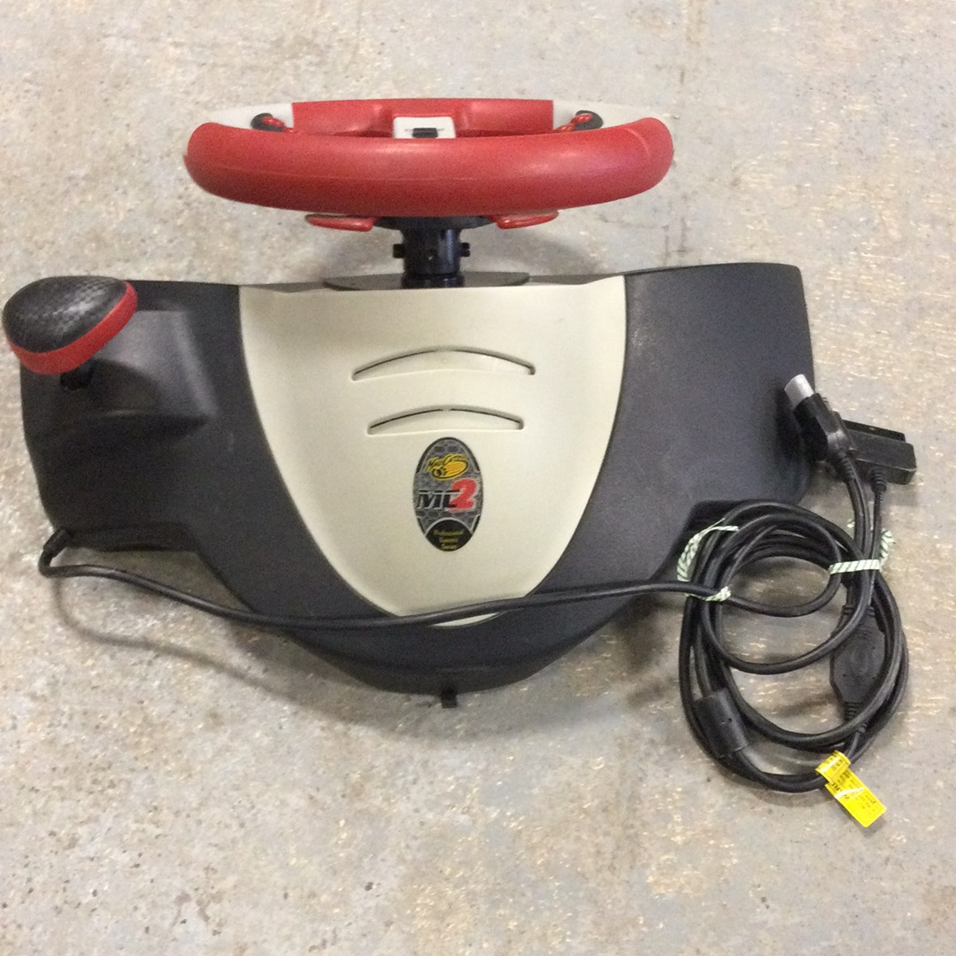 MadCatz MC2 Multi Race Wheel Red/White - PS2