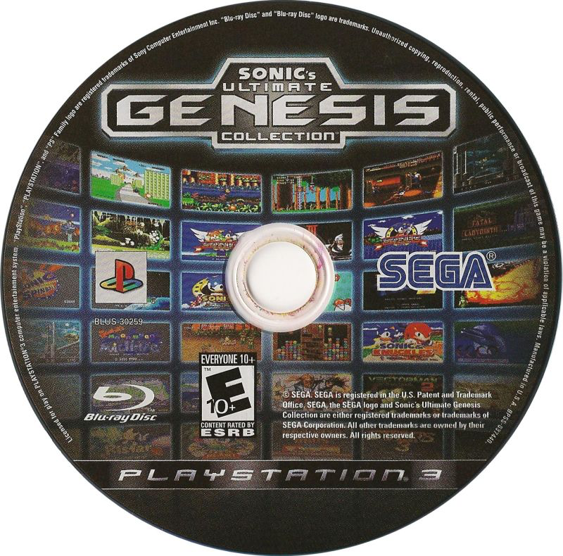 Sonic's Ultimate Genesis Collection - PS3