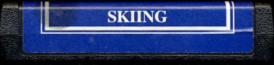 Skiing (Text Label) - Atari 2600