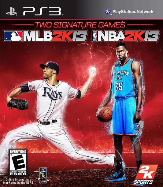 MLB 2K13 + NBA 2K13 Double Pack - PS3