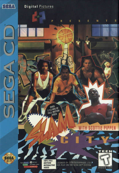 Slam City: With Scottie Pippen - Sega CD