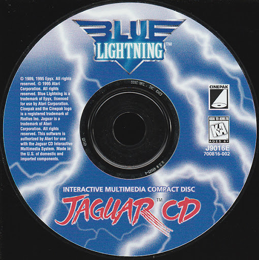 CD Blue Lightning - Atari Jaguar