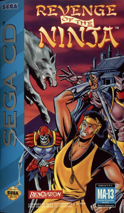 Revenge of the Ninja - Sega CD