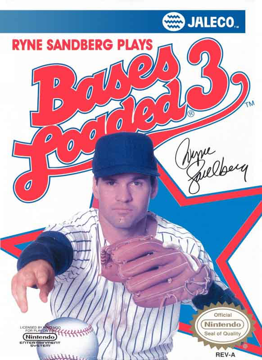 Bases Loaded 3, Ryne Sandberg Plays - NES
