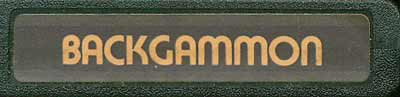 Backgammon (Tele-Games) - Atari 2600