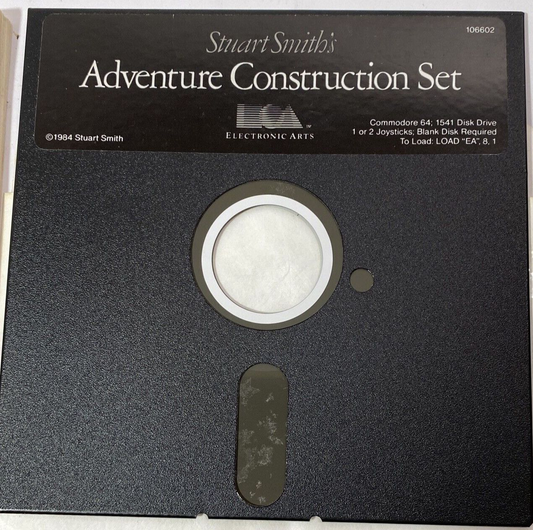 Adventure Construction Set - Commodore 64